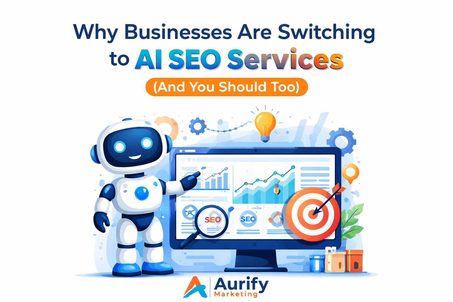 why business es are switch to AI seo service