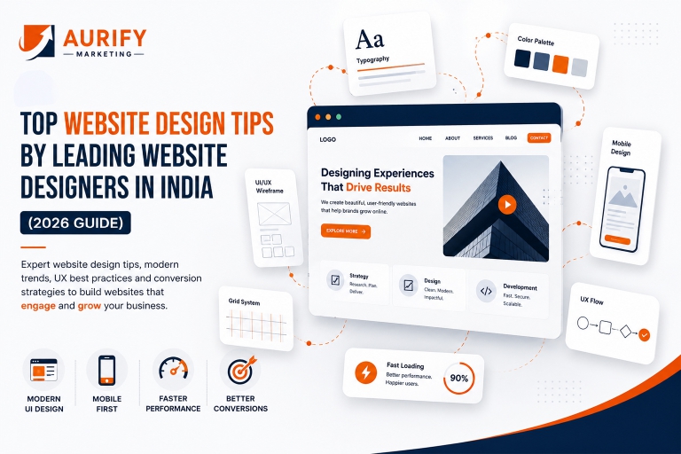 top website design tips by leading designer in india