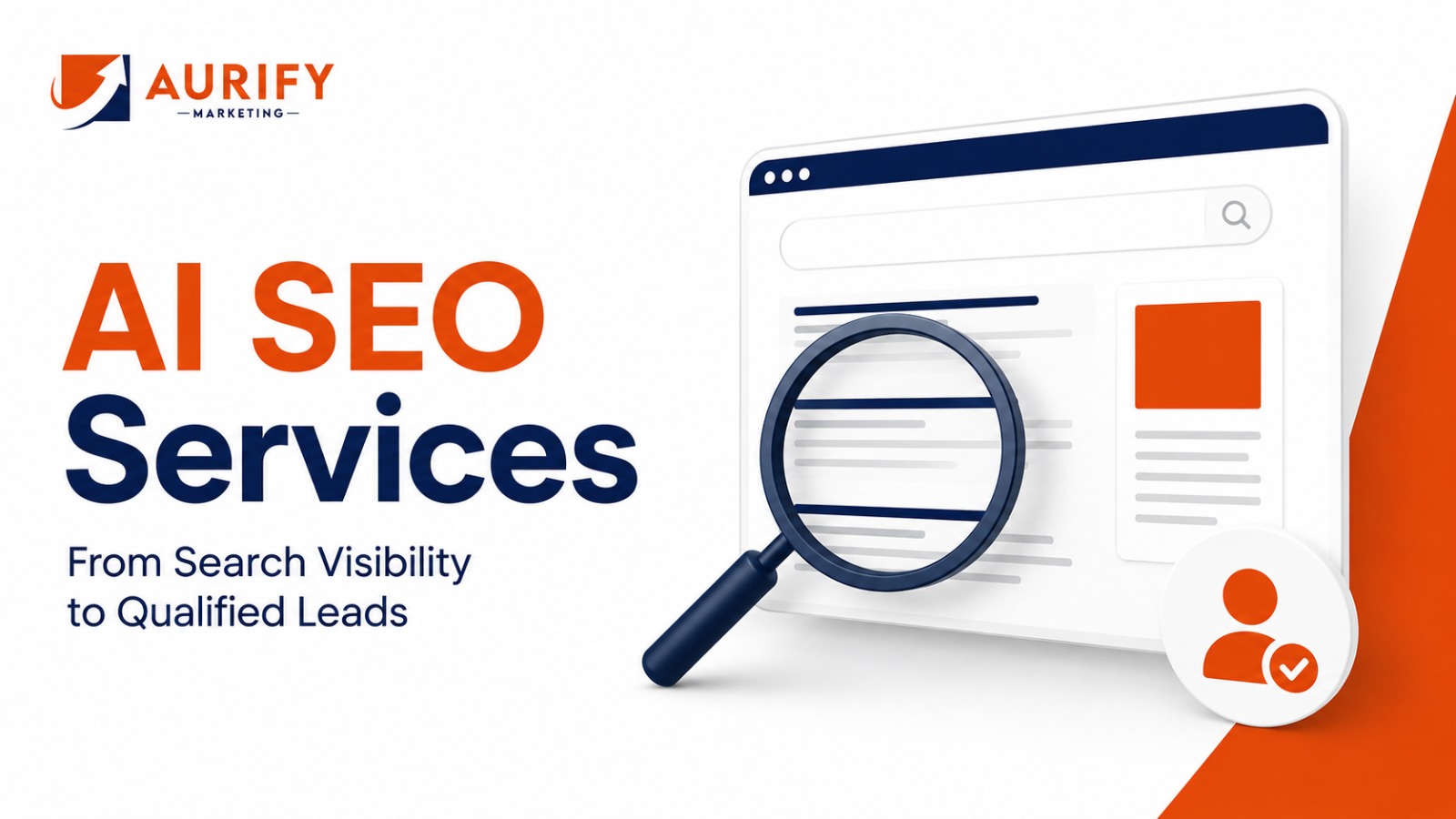 AI SEO services for improved search visibility and qualified leads